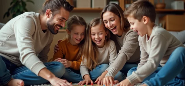 Les secrets d’une famille heureuse et unie : vivez l’aventure Lovely Family